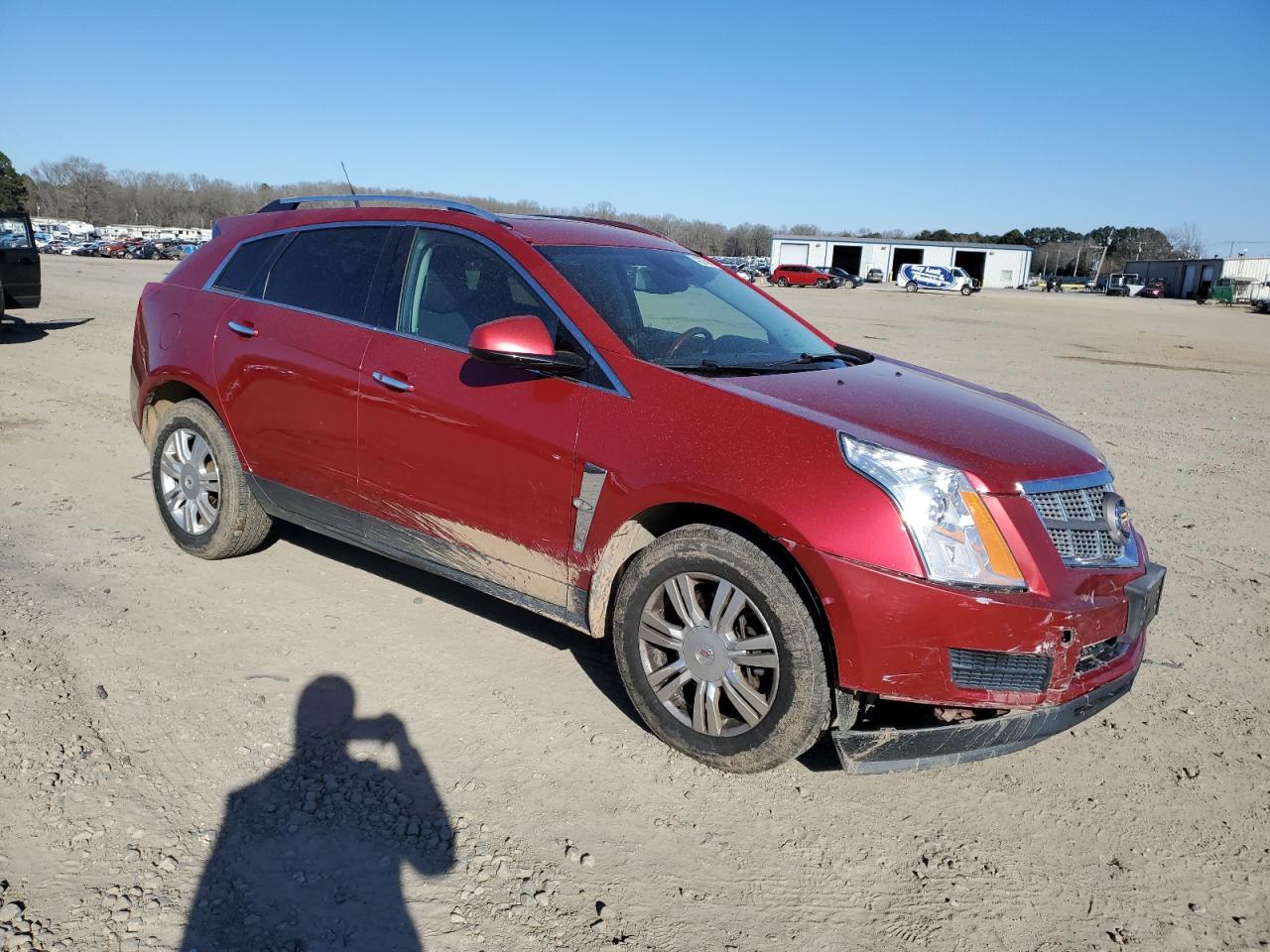 2011 Cadillac SRX VIN 3GYFNDEY5BS599128 Copart auction photo, front end / rear end damage thumbnail 4