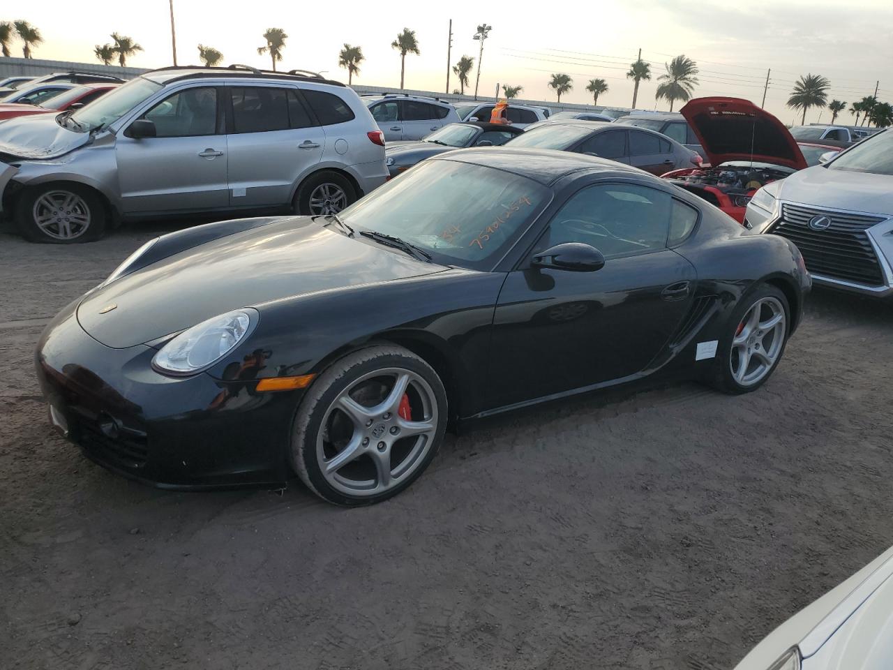 2008 Porsche Cayman VIN WP0AB29898U782418