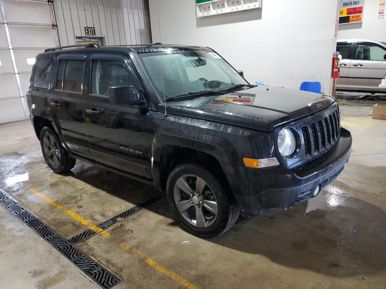 2017 Jeep Liberty (Patriot) VIN 1C4NJPBA2HD201176 Copart auction photo, side damage thumbnail 4