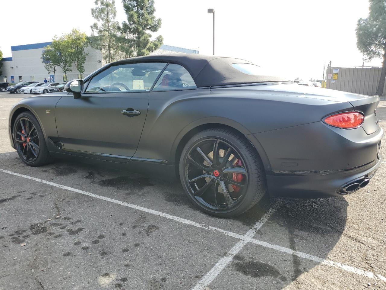2020 Bentley Continental VIN SCBDG4ZGXLC081356 Copart auction photo, vandalism damage thumbnail 2