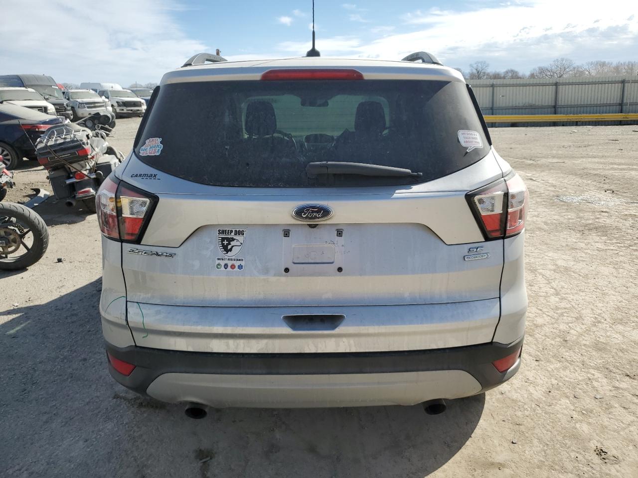 2018 Ford Escape VIN 1FMCU0GD0JUC34767 Copart auction photo, front end damage thumbnail 6