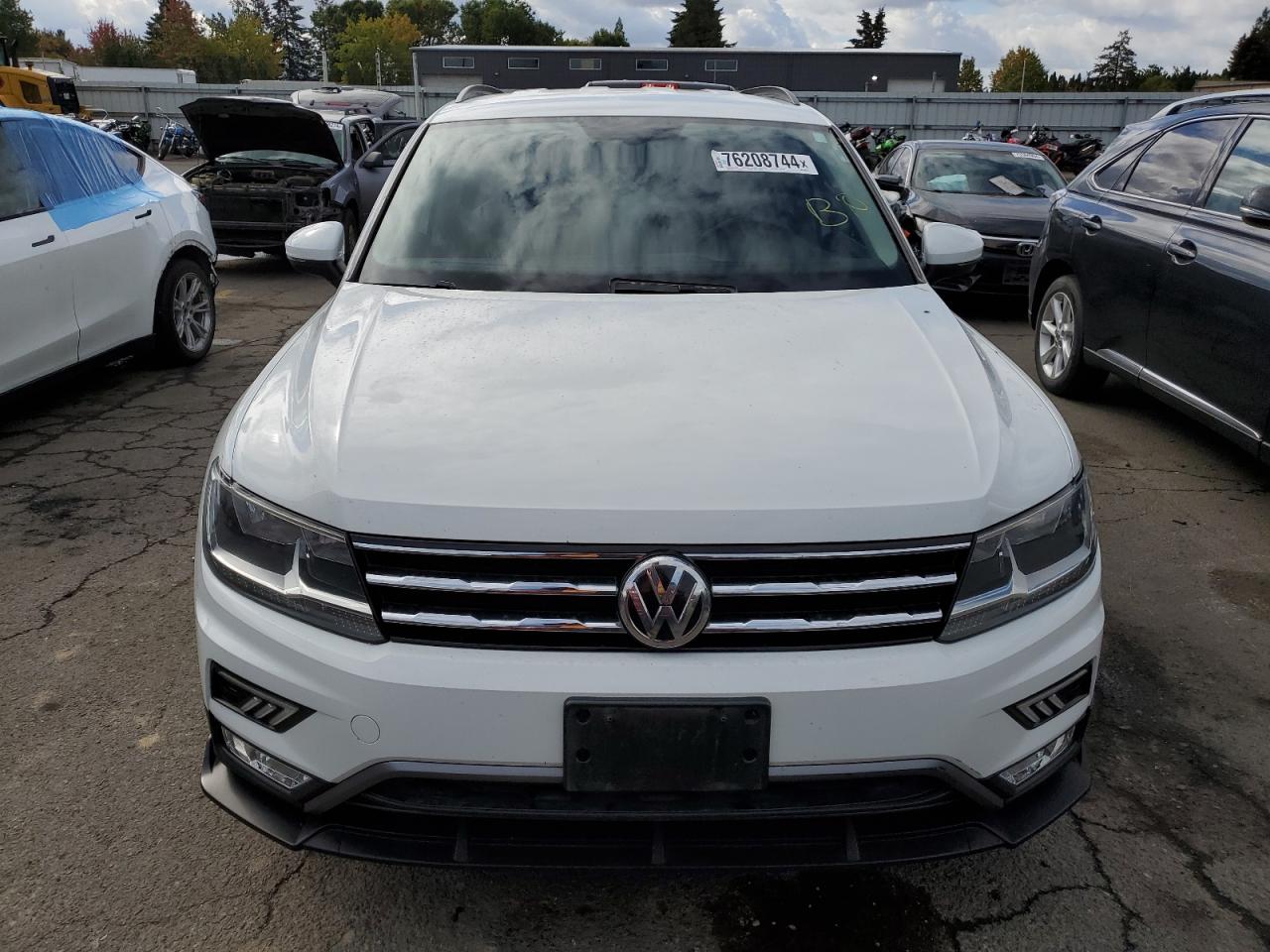 2019 Volkswagen Tiguan VIN 3VV2B7AX4KM044253 Copart auction photo, rear end damage thumbnail 5