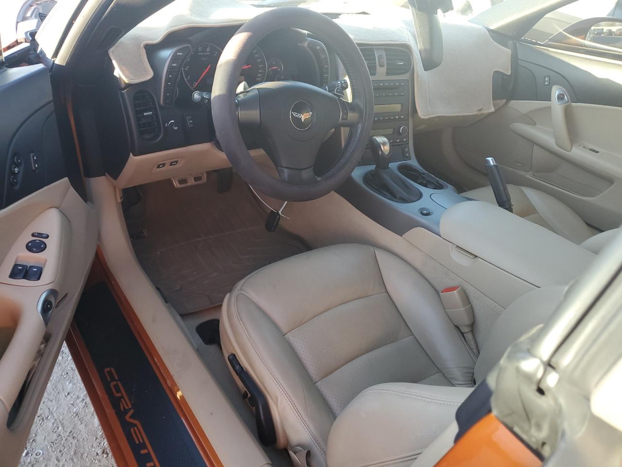 2007 Chevrolet Corvette VIN 1G1YY36U375110988 Copart auction photo, undercarriage / front end damage thumbnail 8