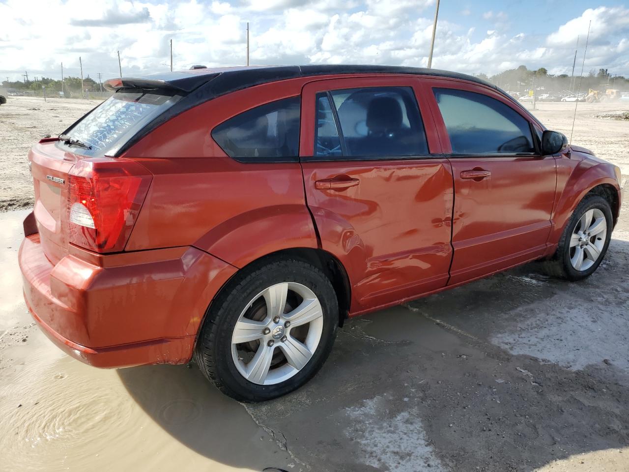 2010 Dodge Caliber VIN 1B3CB3HA2AD595970 Copart auction photo, side / minor dent/scratches damage thumbnail 3