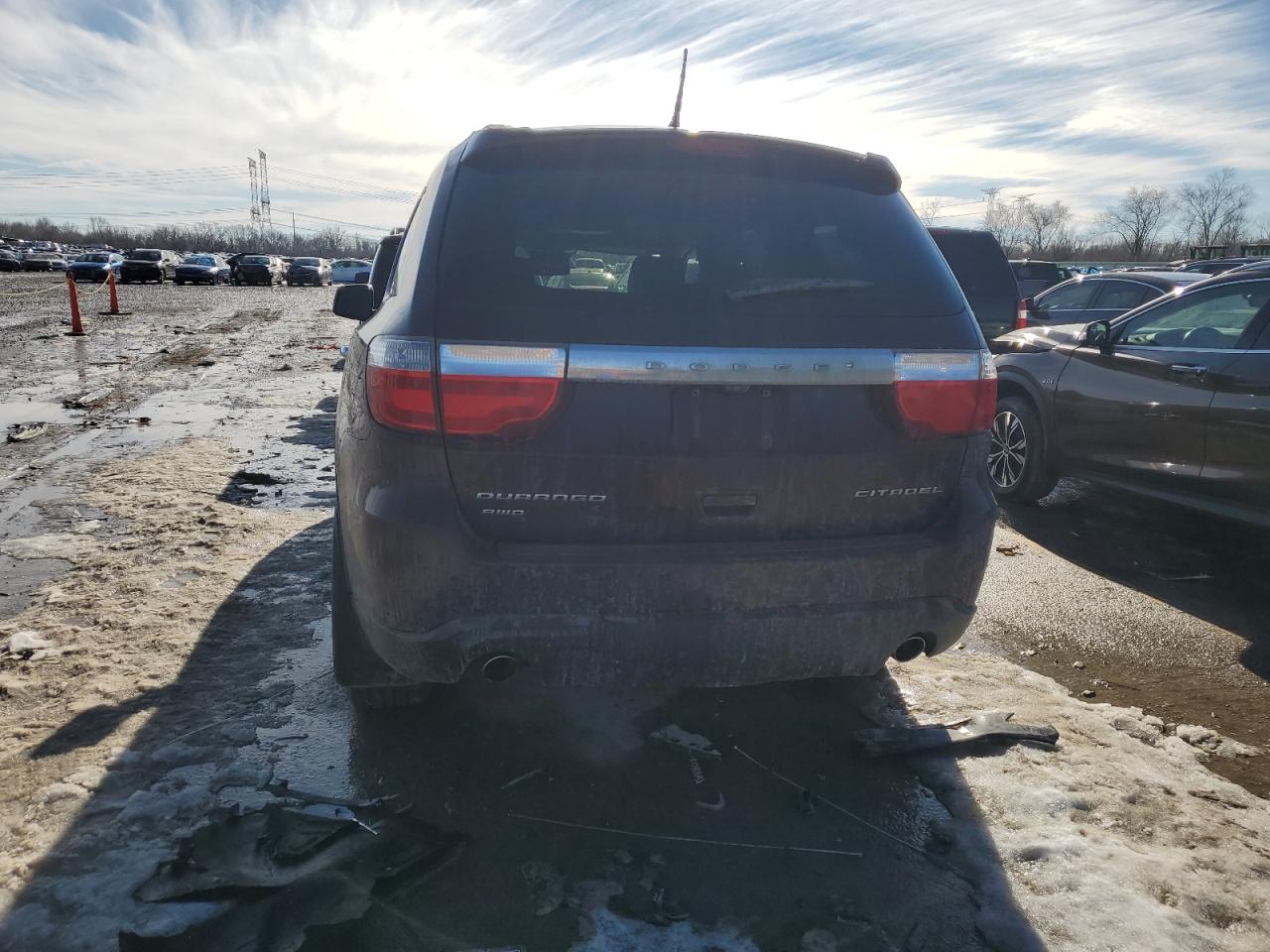 2012 Dodge Durango VIN 1C4SDJET9CC188400 Copart auction photo, front end damage thumbnail 6