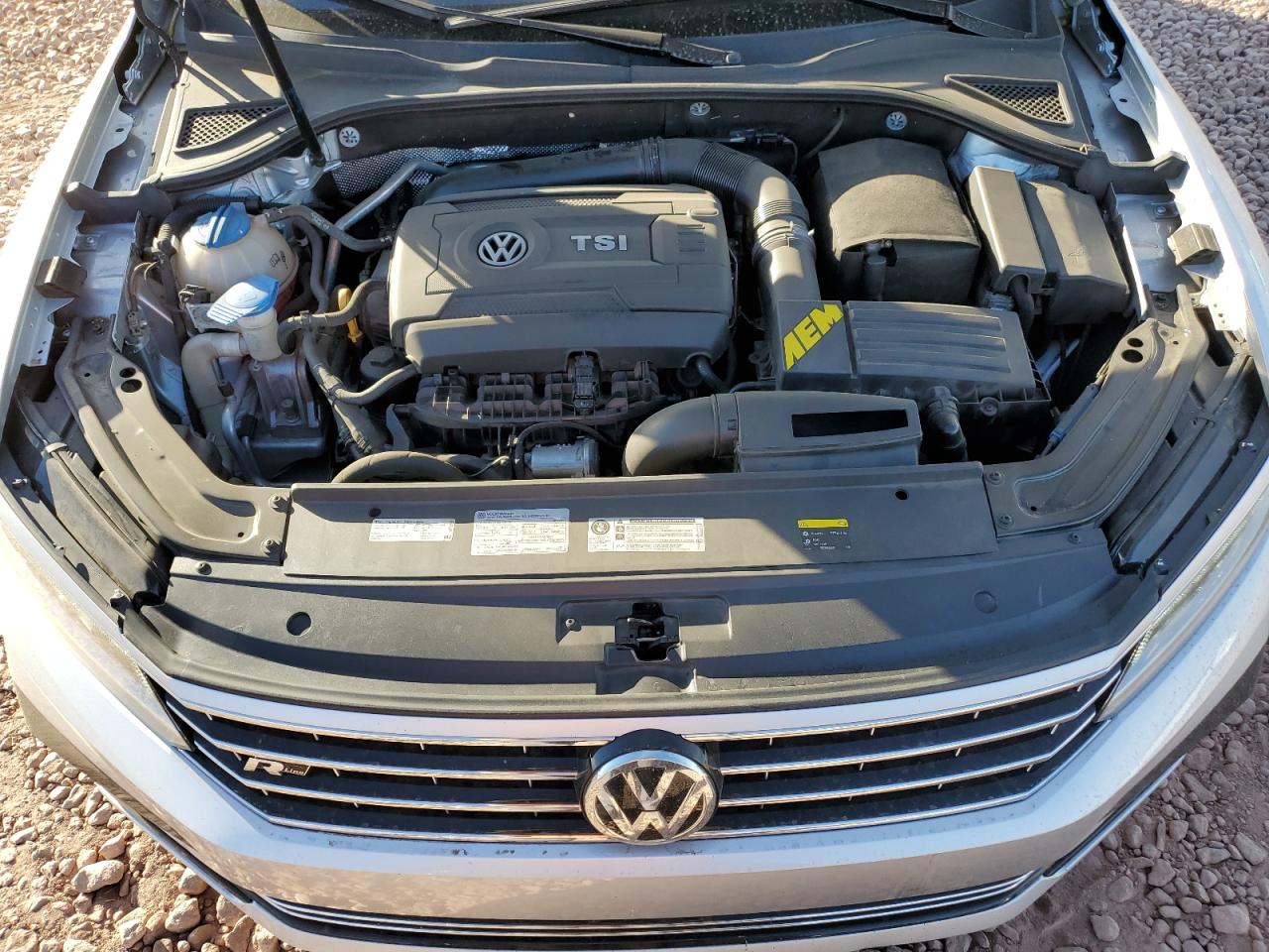 2017 Volkswagen Passat VIN 1VWDT7A34HC056895 Copart auction photo, rear end damage thumbnail 12
