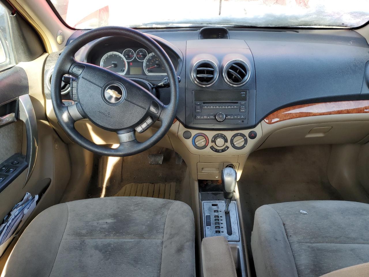 2009 Chevrolet Aveo VIN KL1TG56E89B326212 Copart auction photo, all over damage thumbnail 8