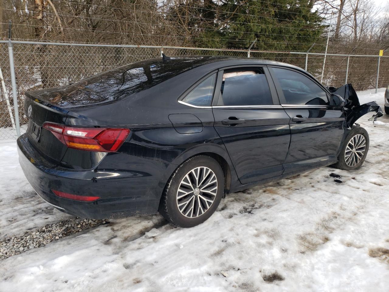 2019 Volkswagen Jetta VIN 3VWC57BU8KM078384 Copart auction photo, front end / side damage thumbnail 3