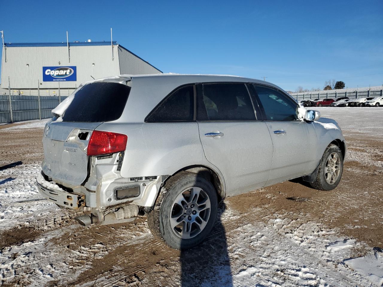 2008 Acura MDX VIN 2HNYD28278H539502 Copart auction photo, rear end / front end damage thumbnail 3