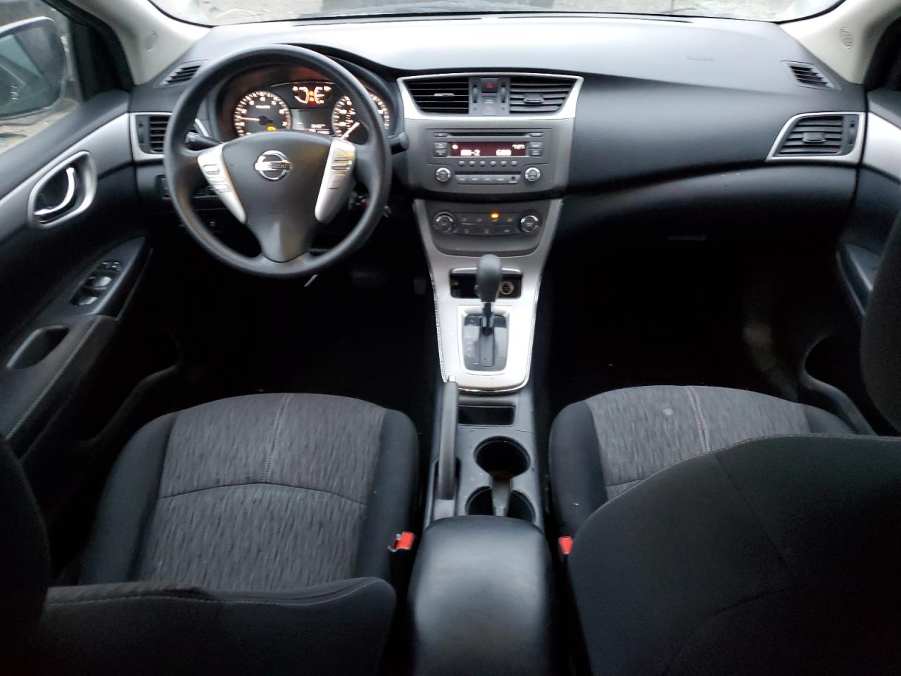 2014 Nissan Sentra VIN 3N1AB7AP3EY236662 Copart auction photo, rear end / hail damage thumbnail 8