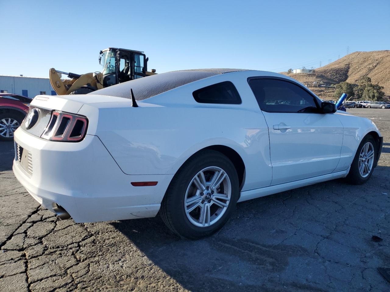 2014 Ford Mustang VIN 1ZVBP8AM1E5334033 Copart auction photo, front end damage thumbnail 3