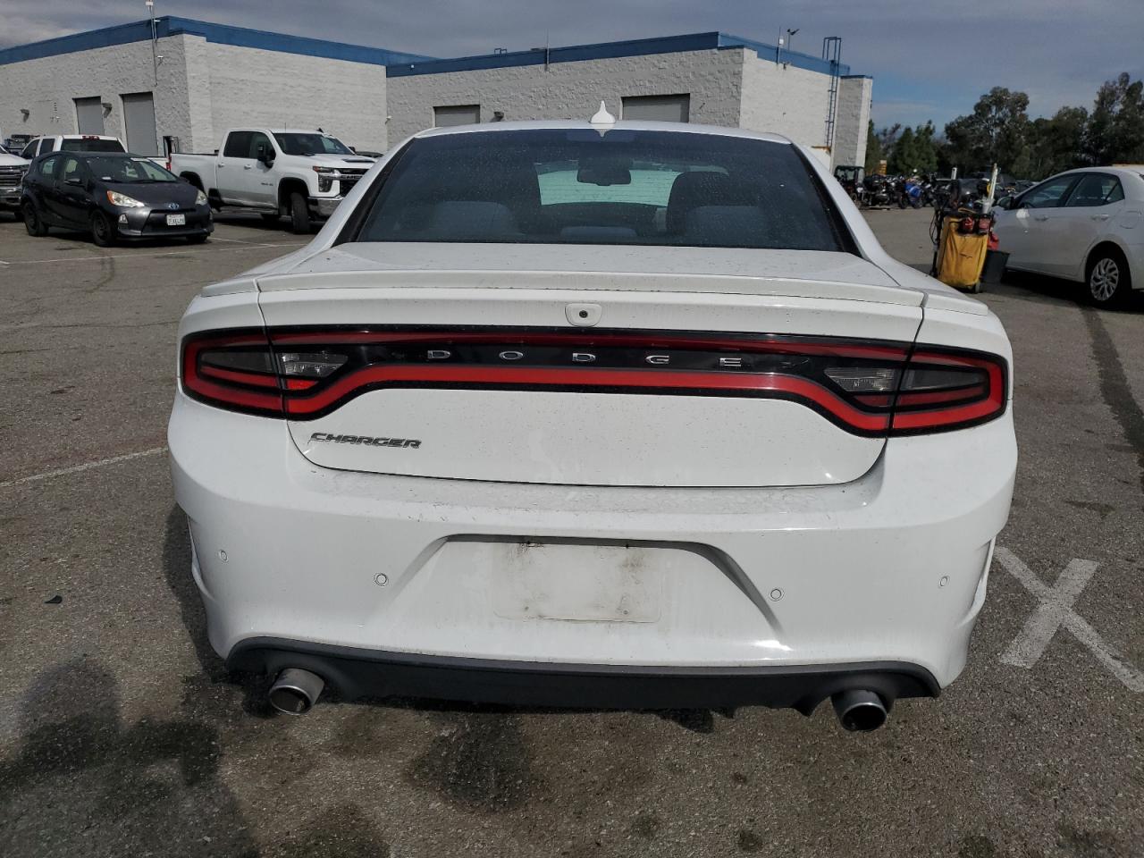 2018 Dodge Charger VIN 2C3CDXHG2JH281408 Copart auction photo, front end damage thumbnail 6