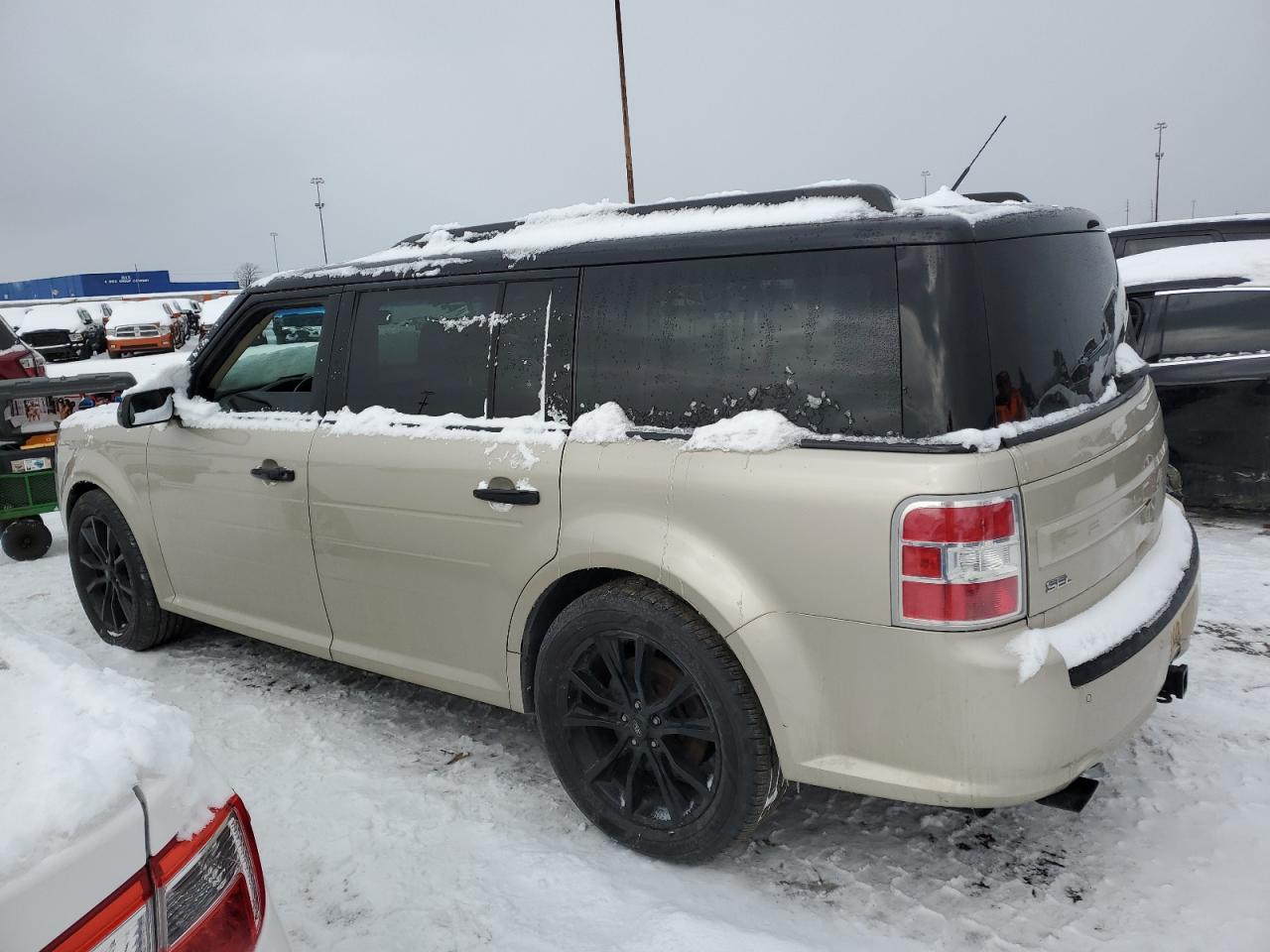 2017 Ford Flex VIN 2FMHK6C87HBA10287 Copart auction photo, water/flood damage thumbnail 2
