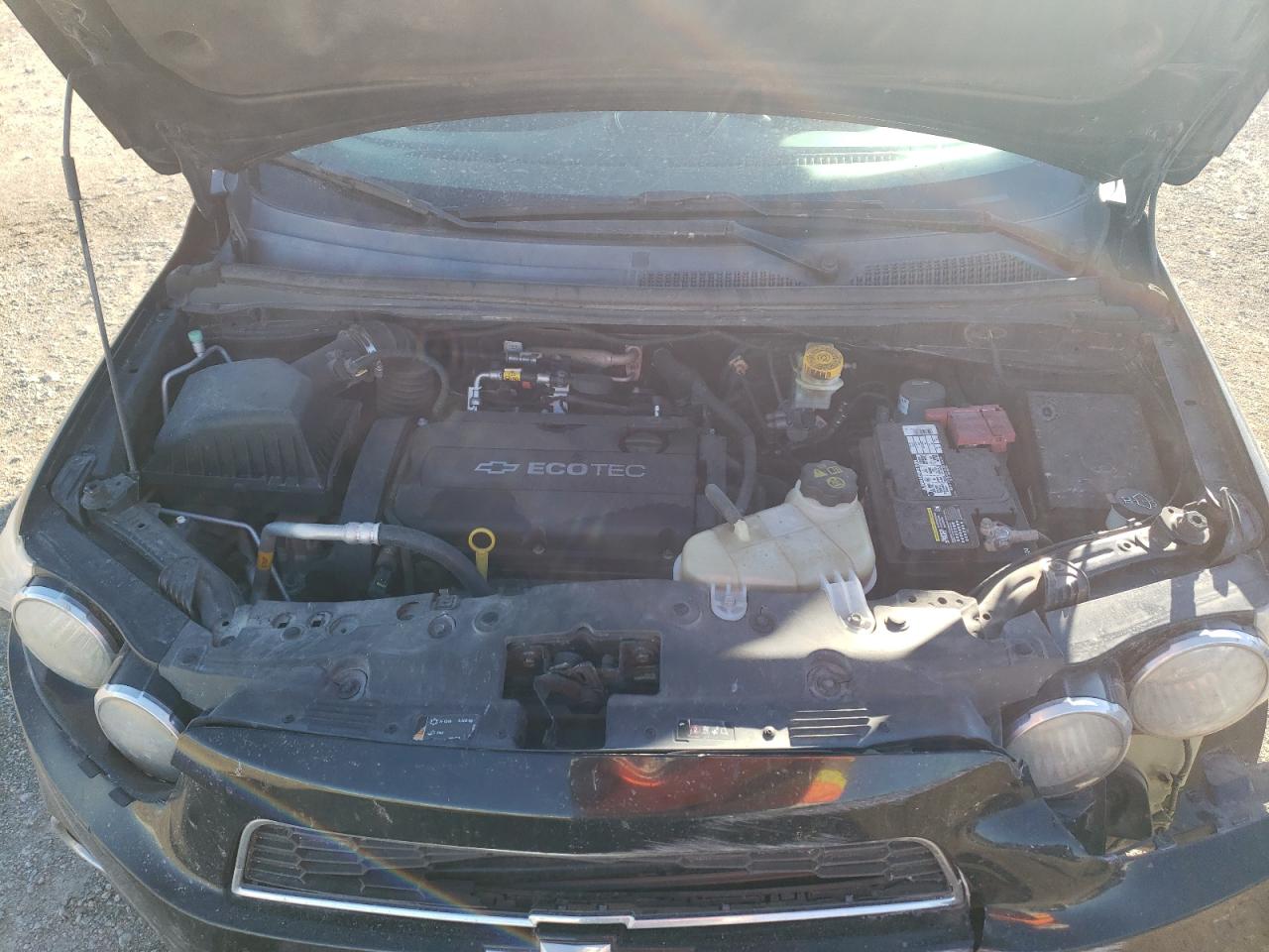 2012 Chevrolet Sonic VIN 1G1JC5SH7C4127832 Copart auction photo, front end damage thumbnail 11