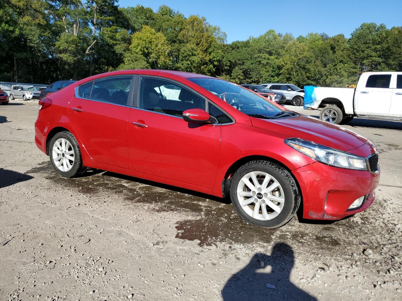 2017 KIA Forte VIN 3KPFL4A75HE064557 Copart auction photo, front end damage thumbnail 4
