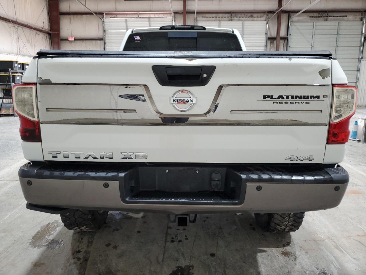 2018 Nissan Titan VIN 1N6BA1F46JN521358 Copart auction photo, mechanical / rear end damage thumbnail 6