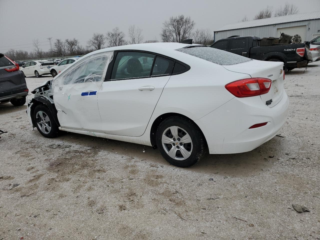 2017 Chevrolet Cruze VIN 3G1BC5SM3HS554482 Copart auction photo, front end damage thumbnail 2