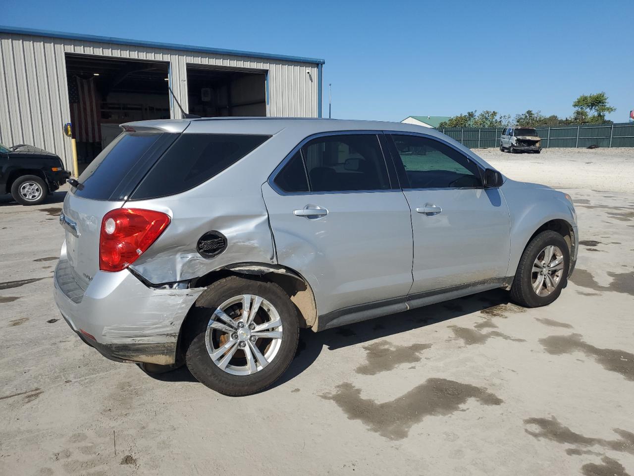 2013 Chevrolet Equinox VIN 2GNALBEK0D6259528 Copart auction photo, rear end / side damage thumbnail 3