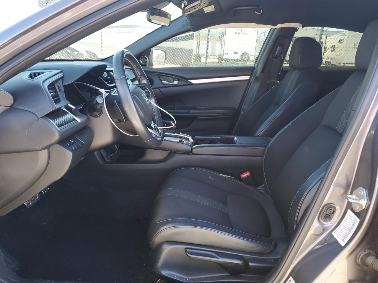 2019 Honda Civic VIN 19XFC2F85KE203938 Copart auction photo, front end / rear end damage thumbnail 7