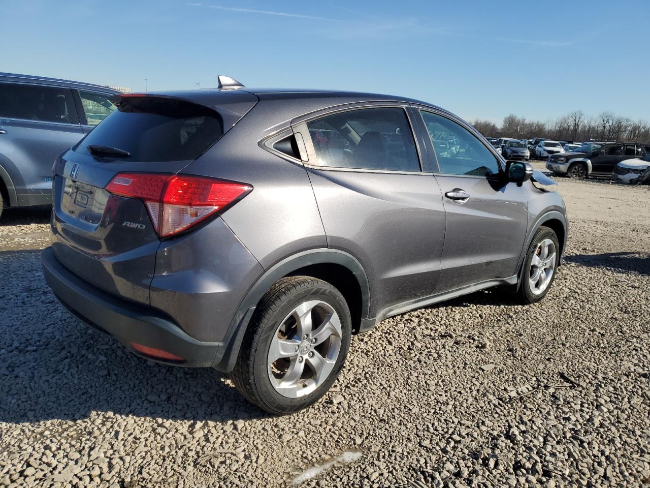 2018 Honda HR-V VIN 3CZRU6H56JG724099 Copart auction photo, front end damage thumbnail 3