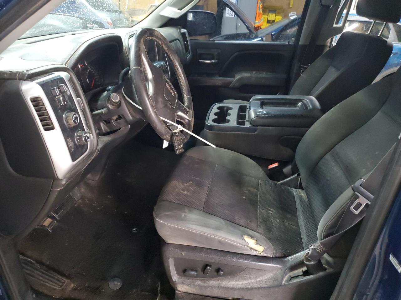 2017 GMC Sierra VIN 1GTV2MEC1HZ200287 Copart auction photo, front end / minor dent/scratches damage thumbnail 7