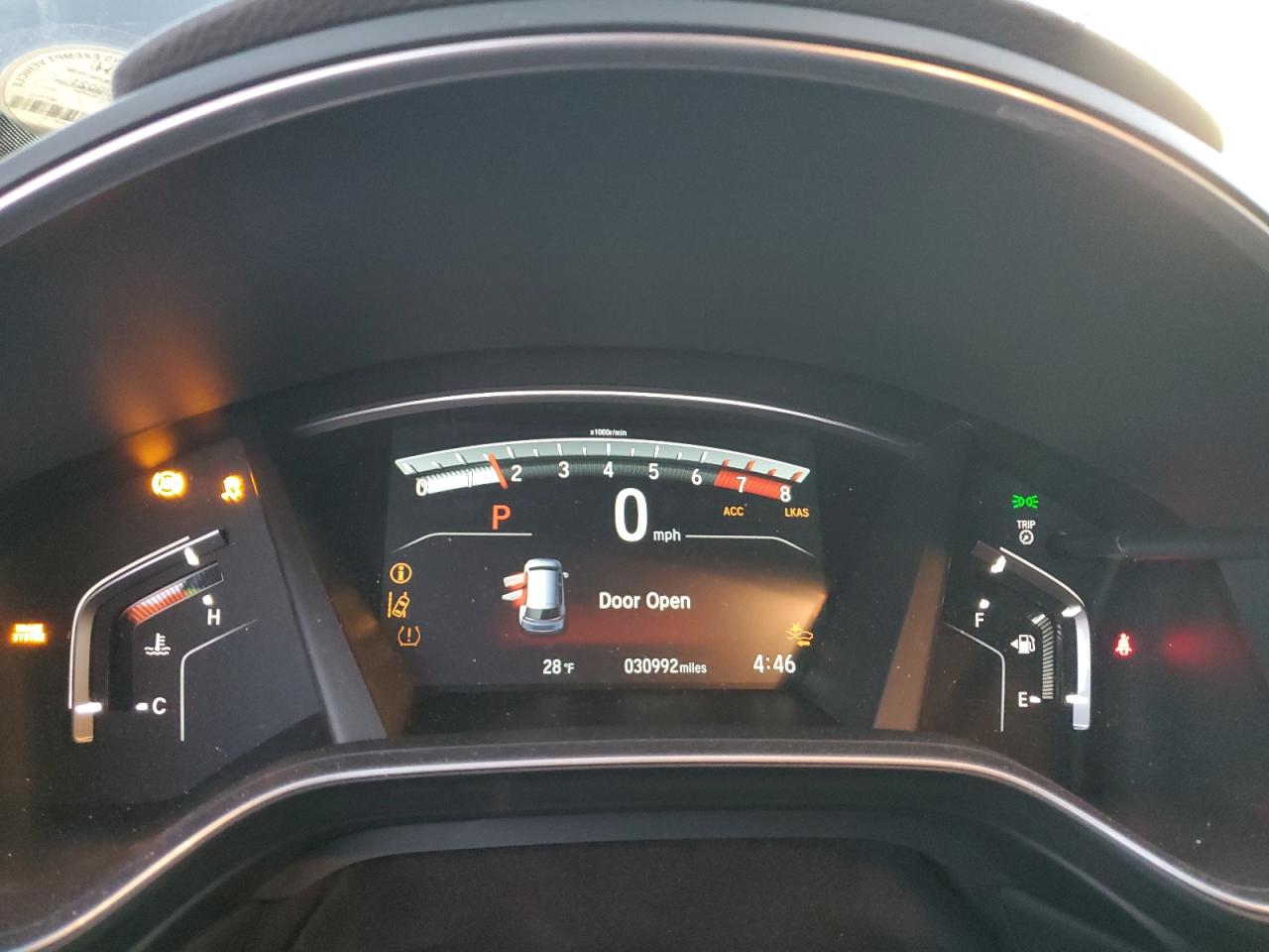 2017 Honda CR-V VIN 2HKRW2H90HH682171 Copart auction photo, hail damage thumbnail 9