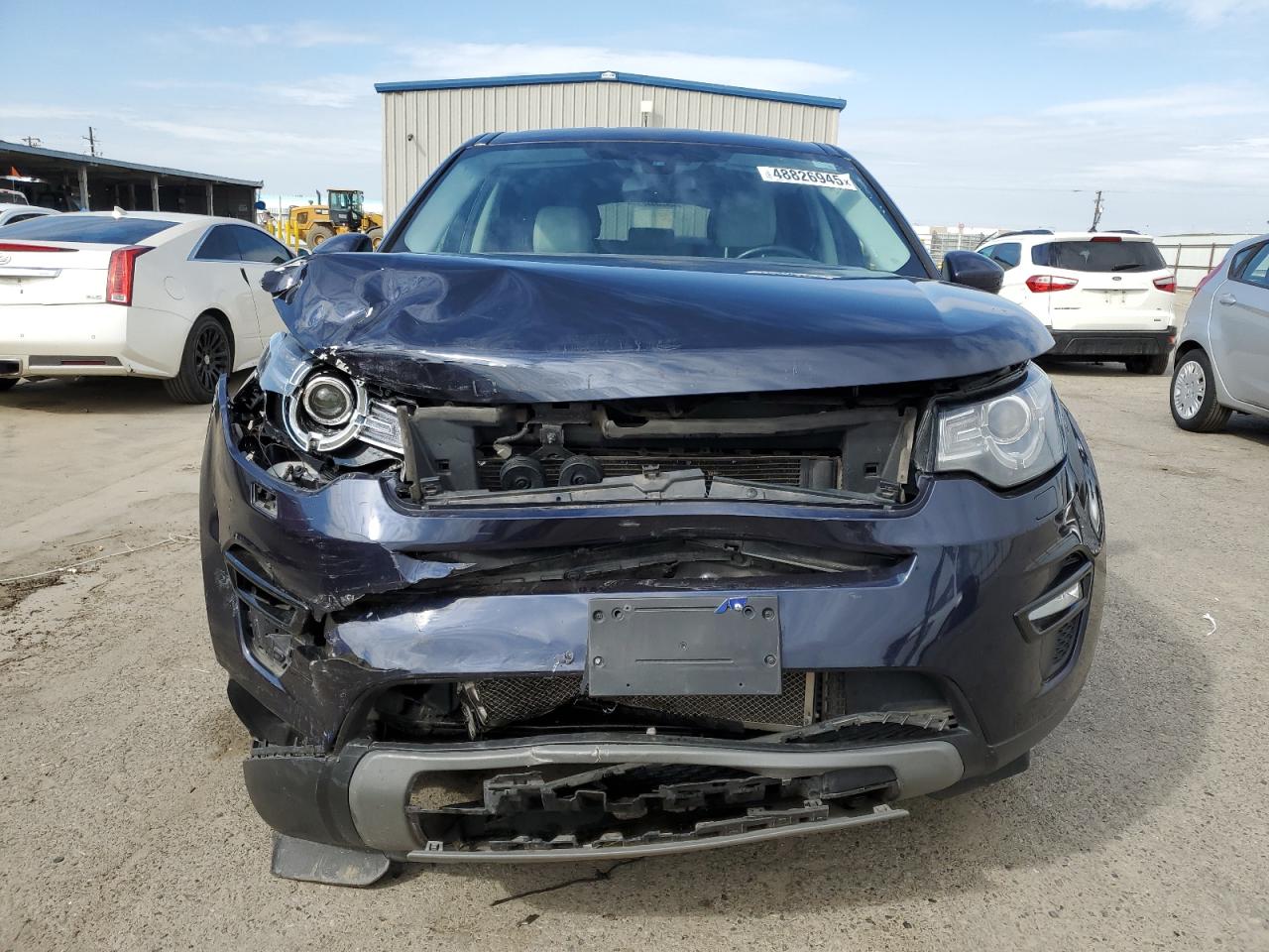 2016 Land Rover Discovery VIN SALCP2BG2GH588843 Copart auction photo, front end damage thumbnail 5