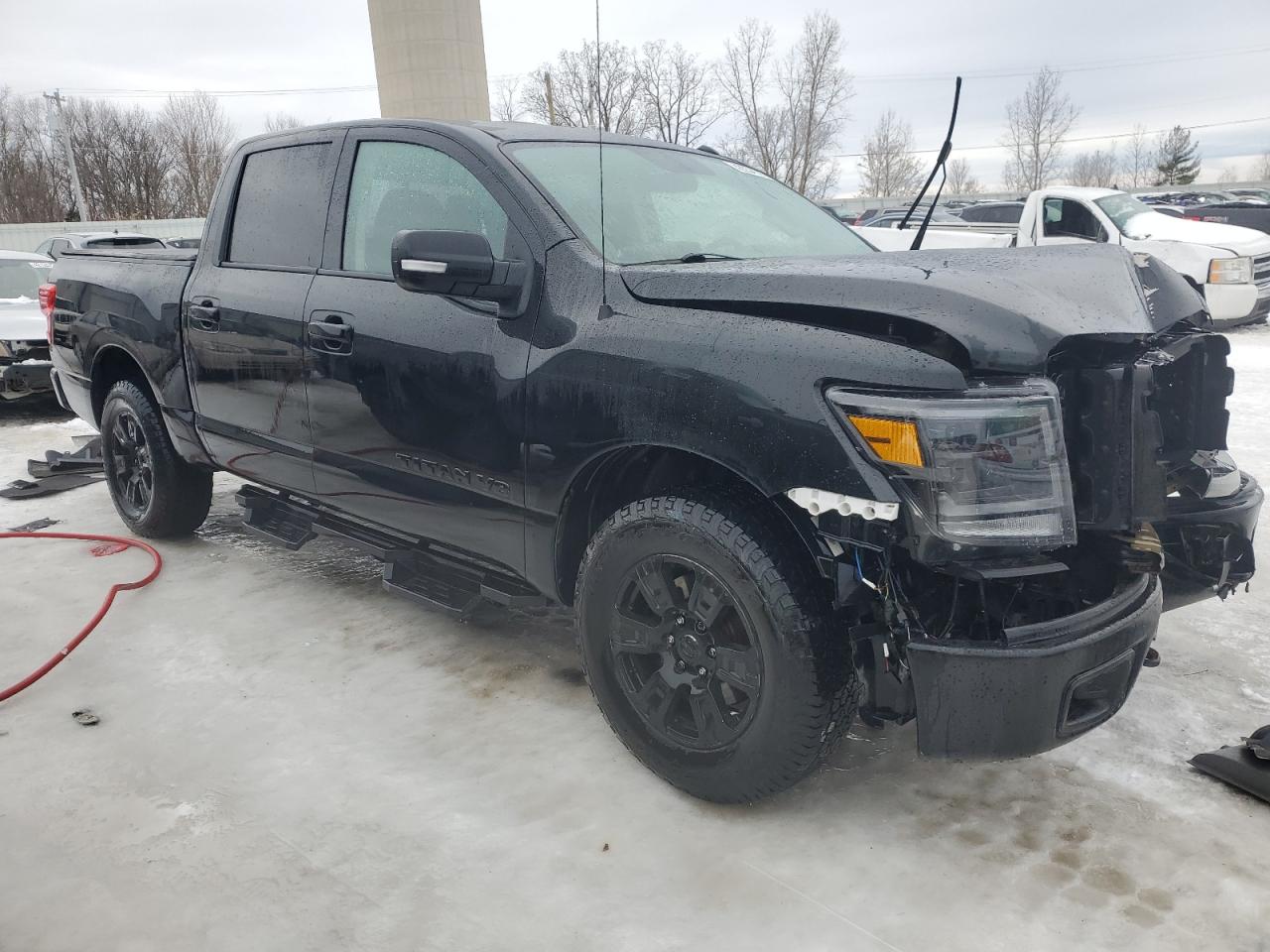 2019 Nissan Titan VIN 1N6AA1EJ6KN511983 Copart auction photo, front end damage thumbnail 4