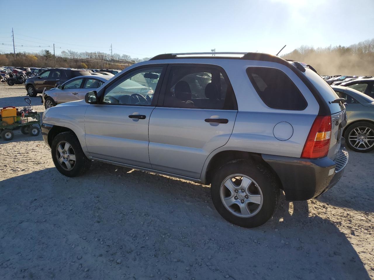 2006 KIA Sportage VIN KNDJF724667234039 Copart auction photo, minor dent/scratches damage thumbnail 2