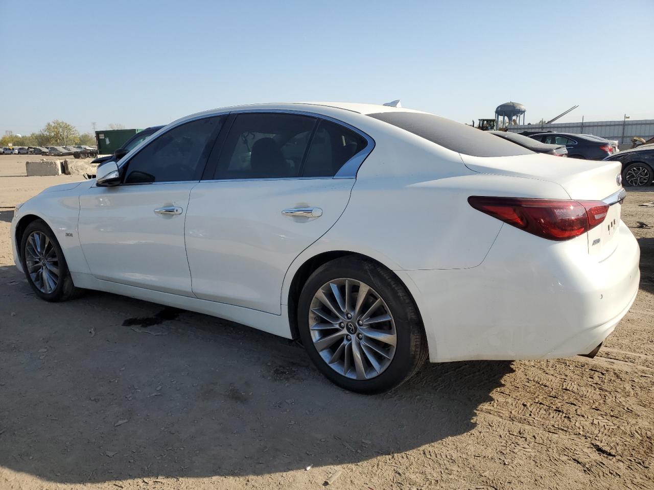2020 Infiniti Q50 VIN JN1EV7AR3LM251995 Copart auction photo, vandalism damage thumbnail 2