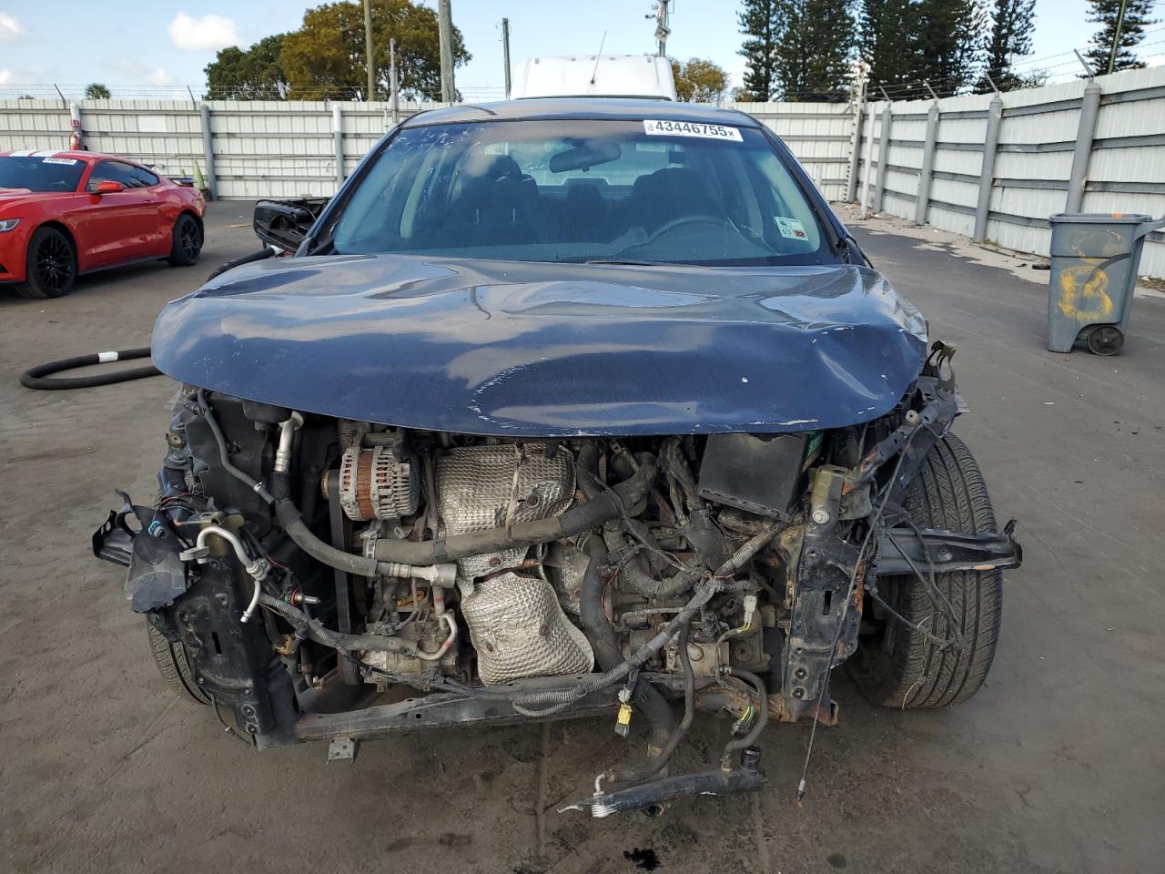 2015 Nissan Altima VIN 1N4AL3AP3FN917038 Copart auction photo, front end / mechanical damage thumbnail 5