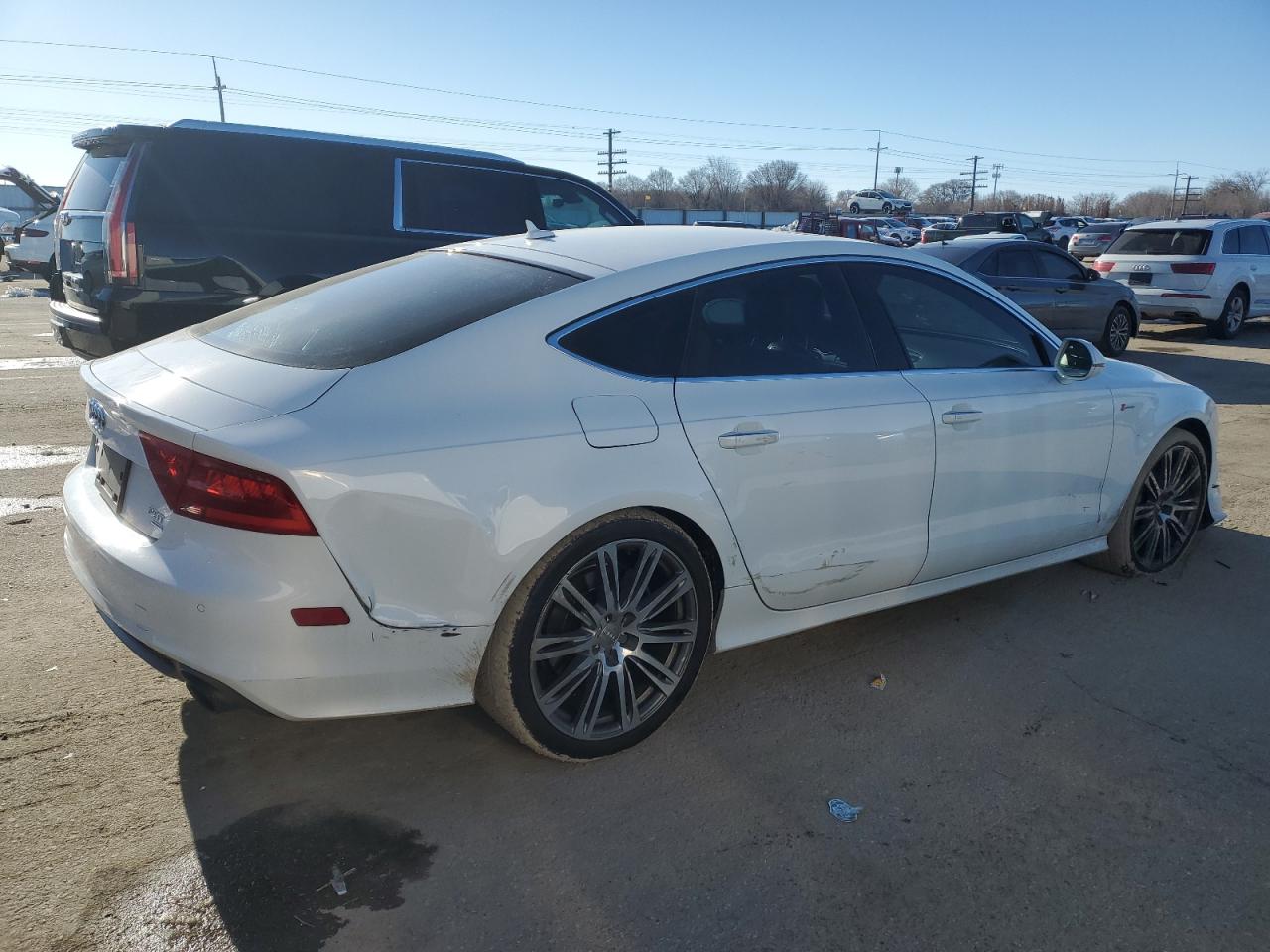 2013 Audi A7 VIN WAU3GAFC4DN089786 Copart auction photo, all over damage thumbnail 3
