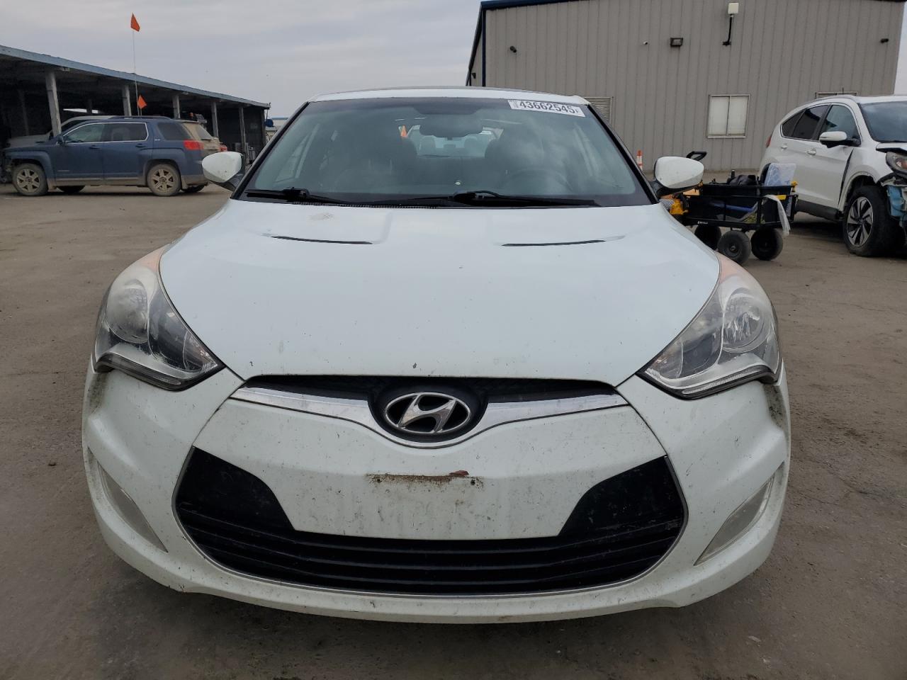 2012 Hyundai Veloster VIN KMHTC6AD6CU078414 Copart auction photo, rear end damage thumbnail 5