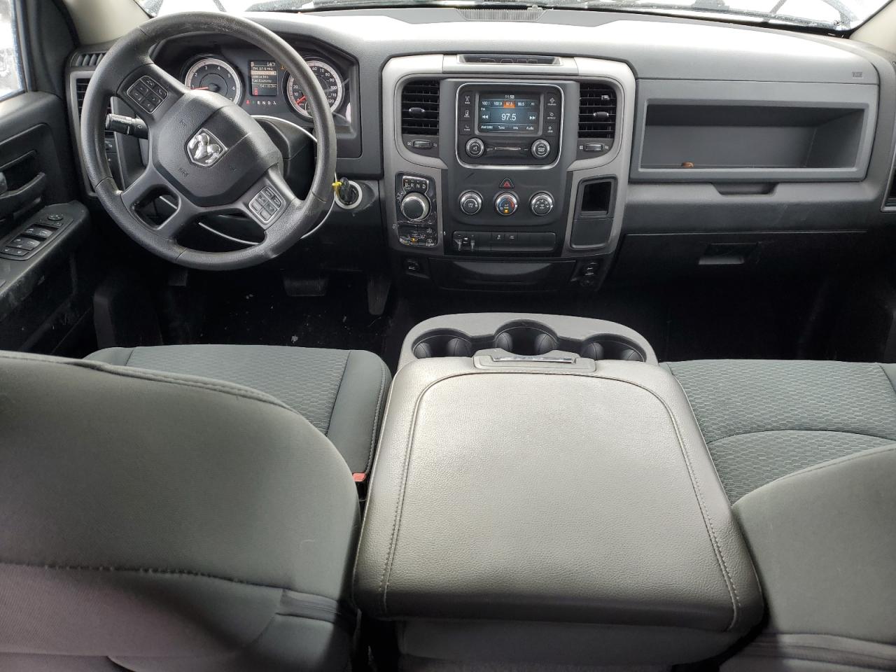 2018 RAM 1500 VIN 1C6RR7FG8JS345509 Copart auction photo, front end damage thumbnail 8