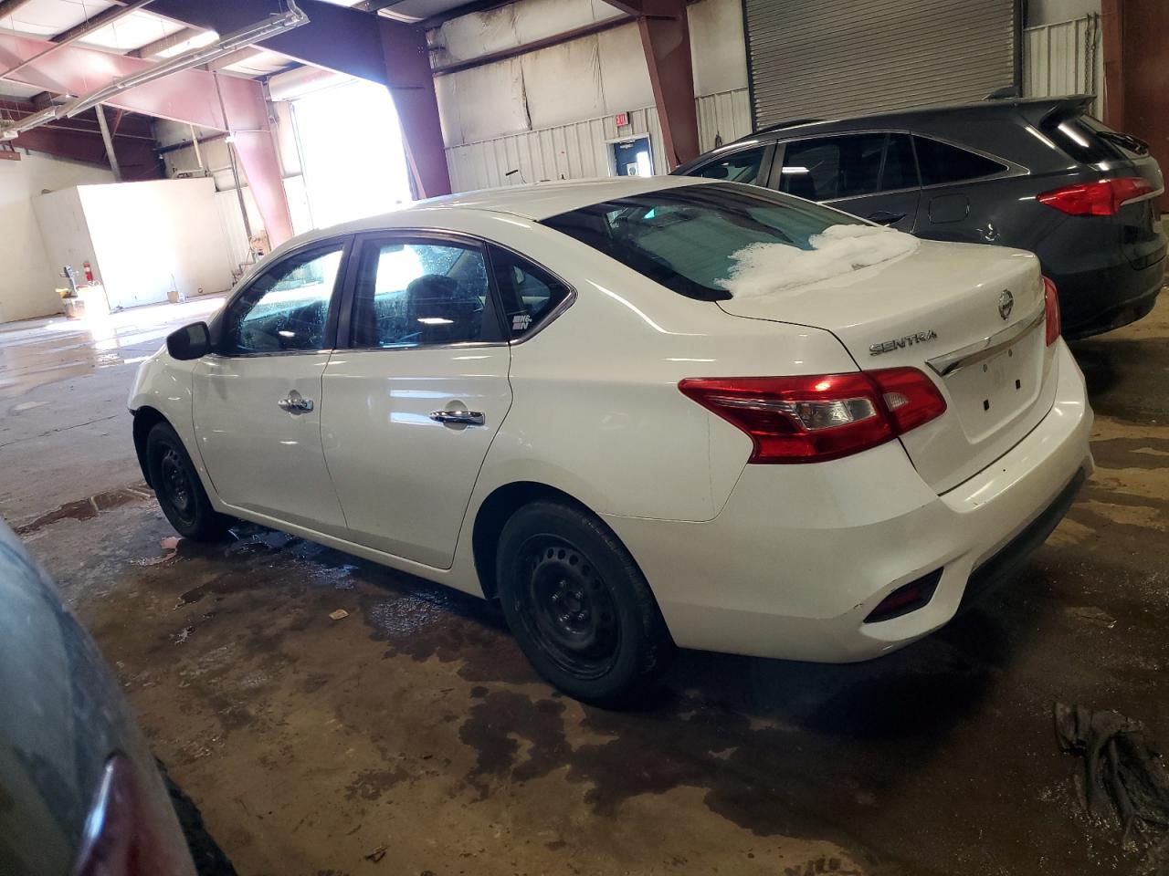 2016 Nissan Sentra VIN 3N1AB7AP6GL662345 Copart auction photo, front end / side damage thumbnail 2