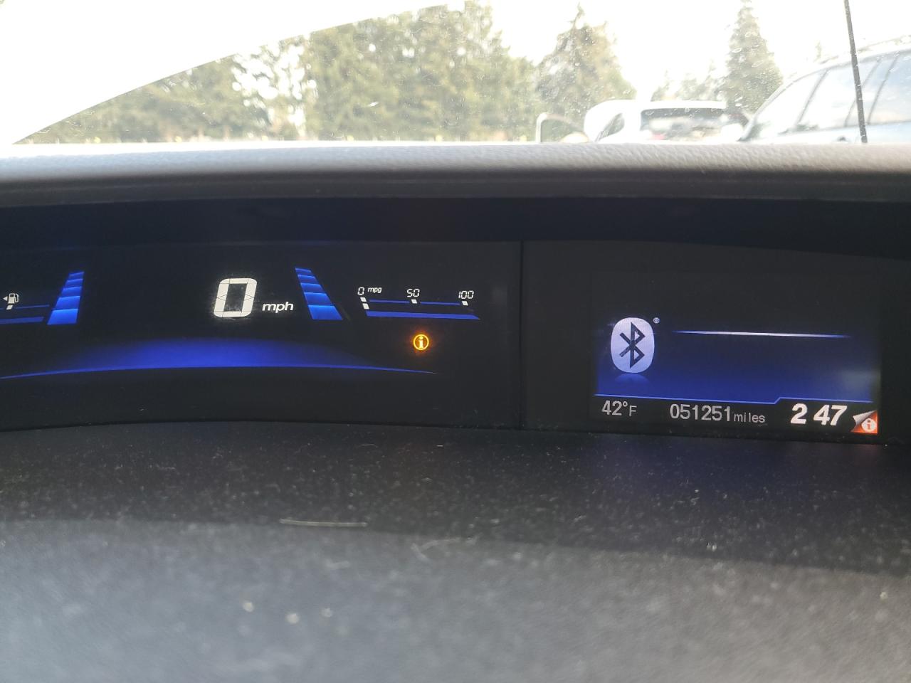 2013 Honda Civic VIN 19XFB4F27DE202805 Copart auction photo, minor dent/scratches damage thumbnail 9