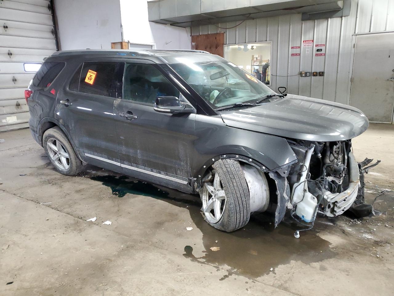 2016 Ford Explorer VIN 1FM5K8D85GGC11755 Copart auction photo, front end damage thumbnail 4