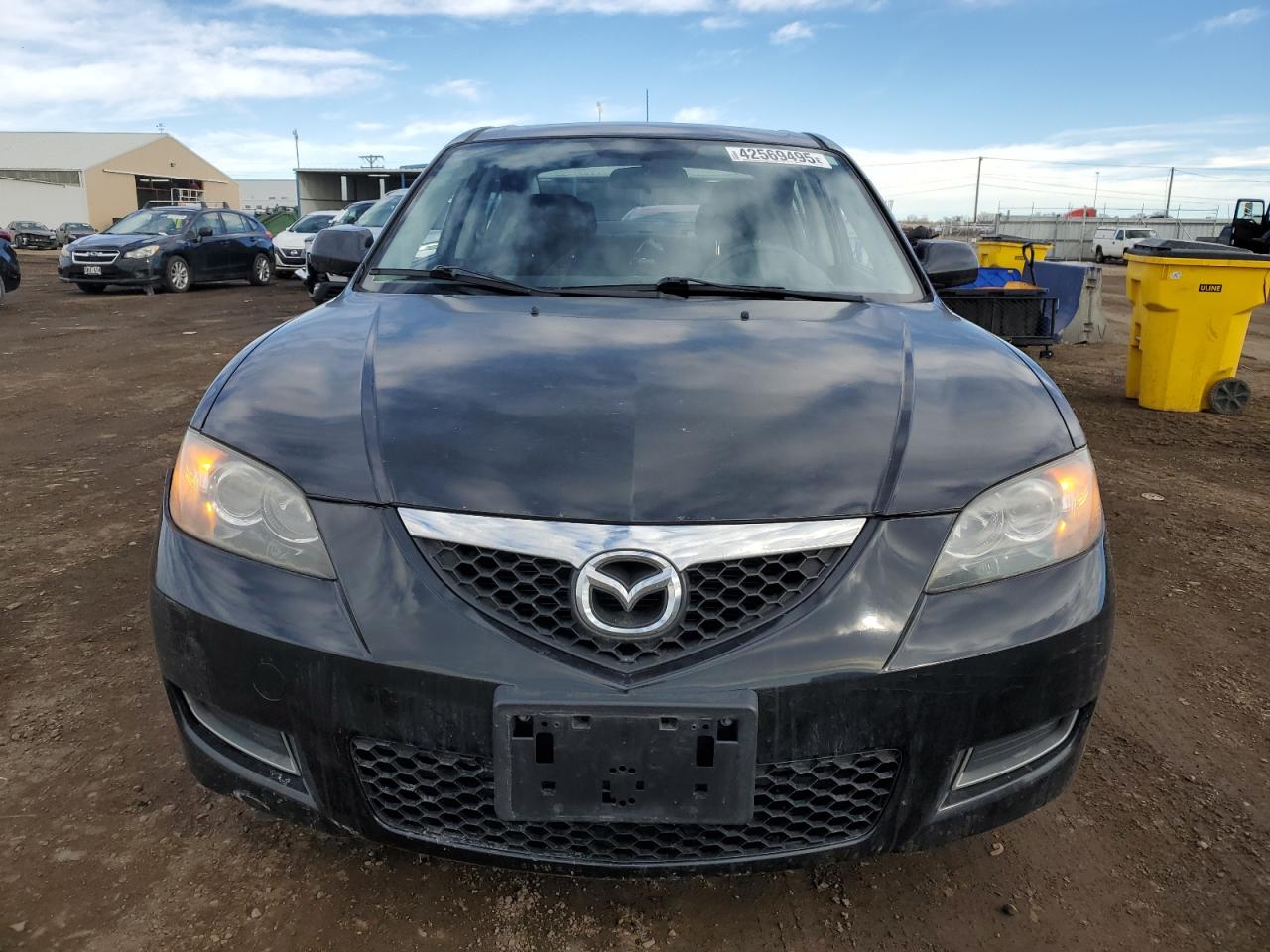 2008 Mazda 3 VIN JM1BK32F081828738 Copart auction photo, rear end damage thumbnail 5