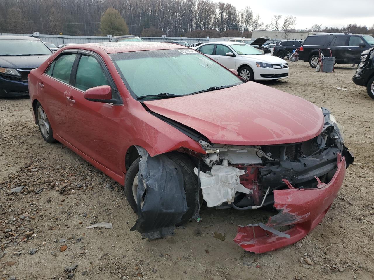 2012 Toyota Camry VIN 4T1BF1FK7CU568423 Copart auction photo, all over / front end damage thumbnail 4