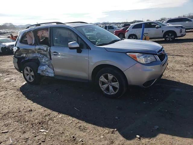 2015 Subaru Forester VIN JF2SJAKC3FH500314 Copart auction photo, side damage thumbnail 11