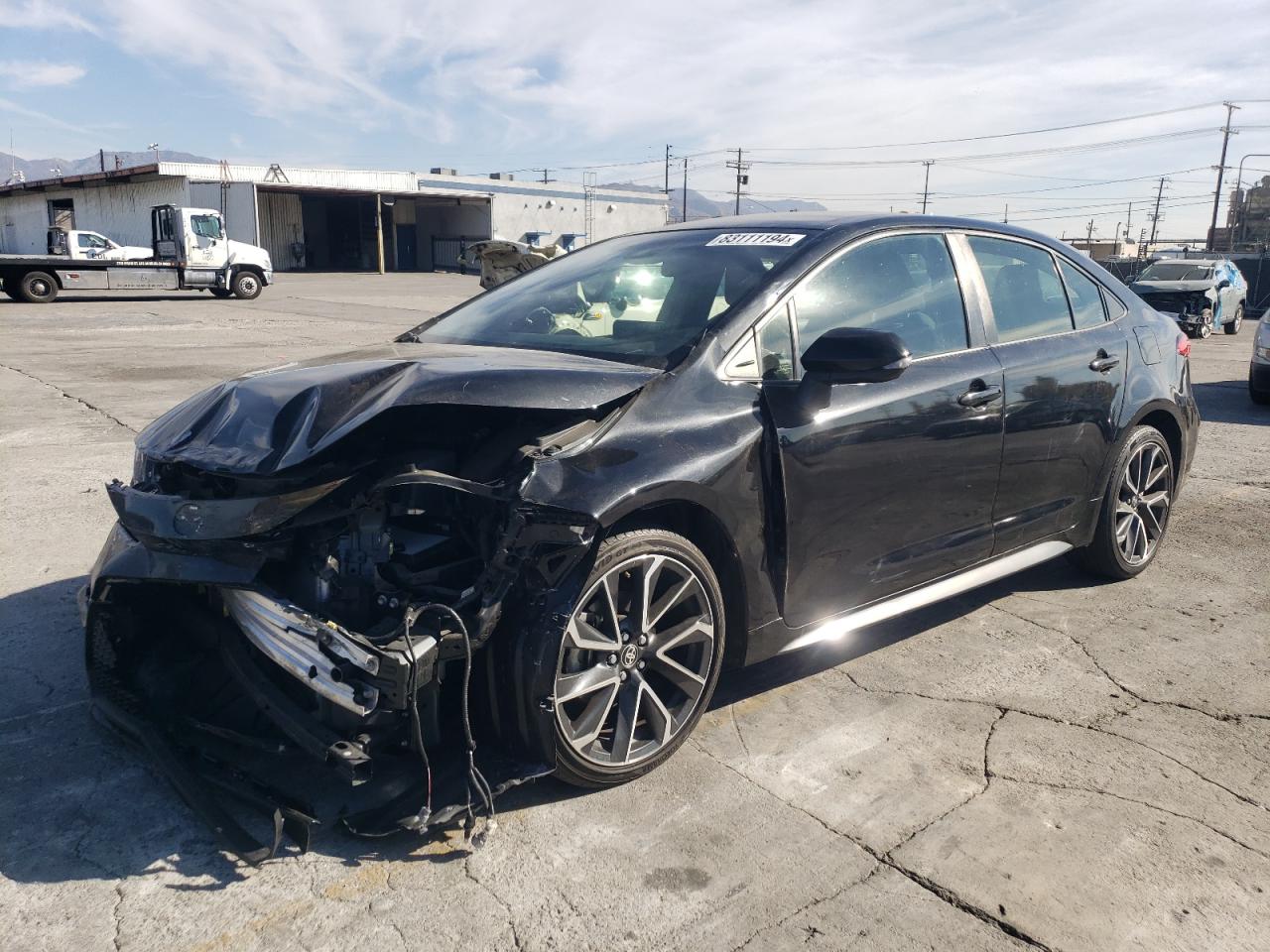 2022 Toyota Corolla VIN JTDS4MCE8NJ094822