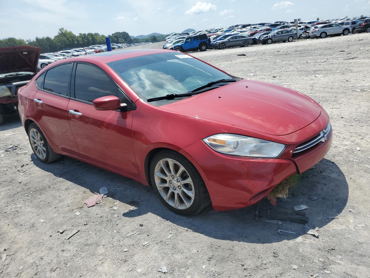 2013 Dodge Dart VIN 1C3CDFCA0DD152159 Copart auction photo, front end / undercarriage damage thumbnail 4