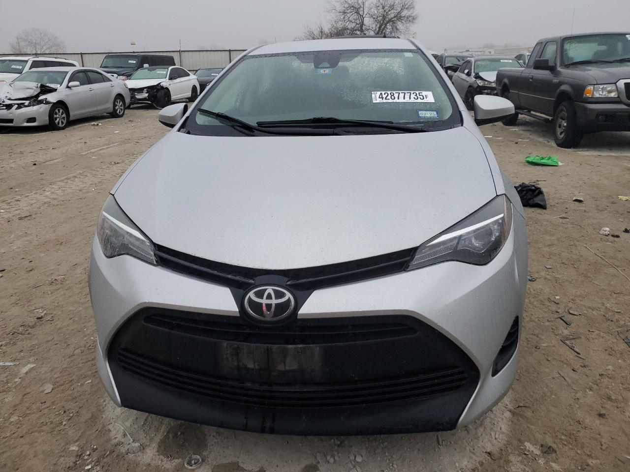2017 Toyota Corolla VIN 5YFBURHE2HP633487 Copart auction photo, rear end damage thumbnail 5