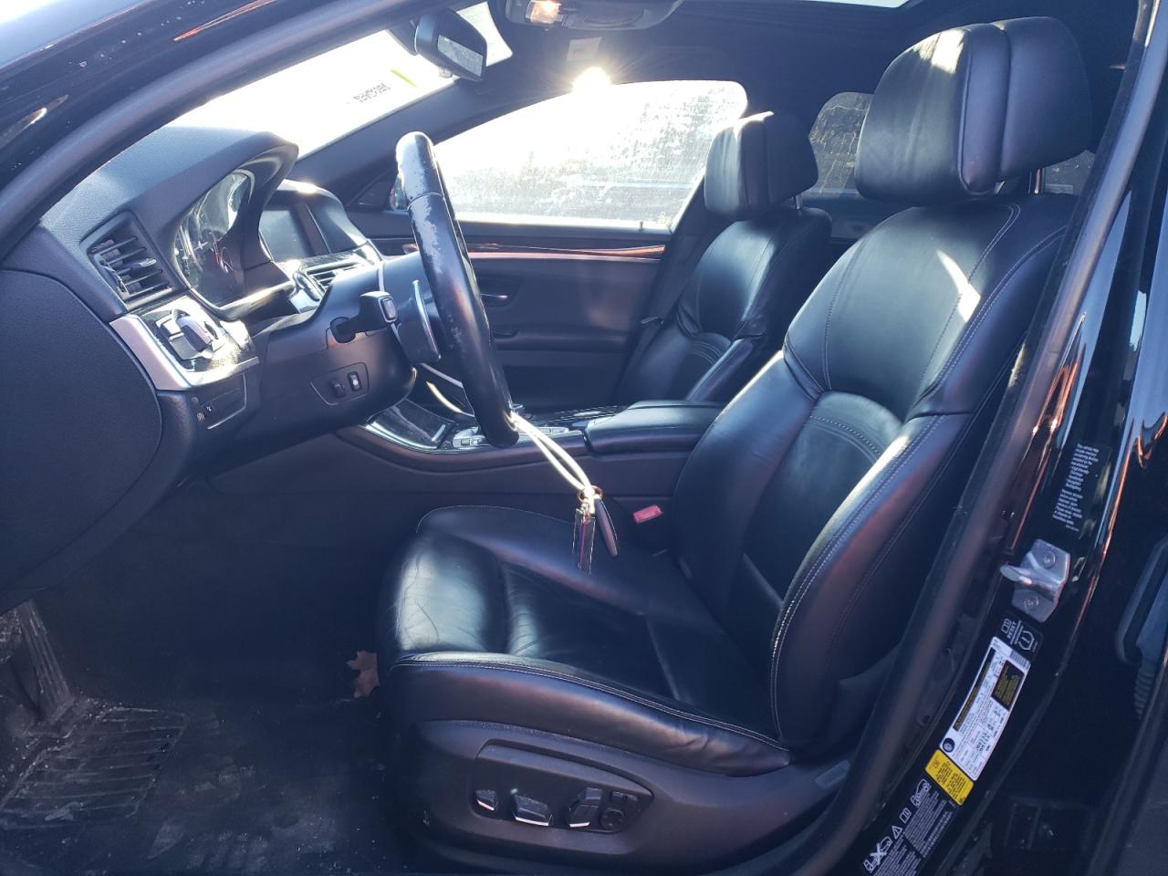 2015 BMW 5er VIN WBA5A7C54FD620903 Copart auction photo, front end damage thumbnail 7