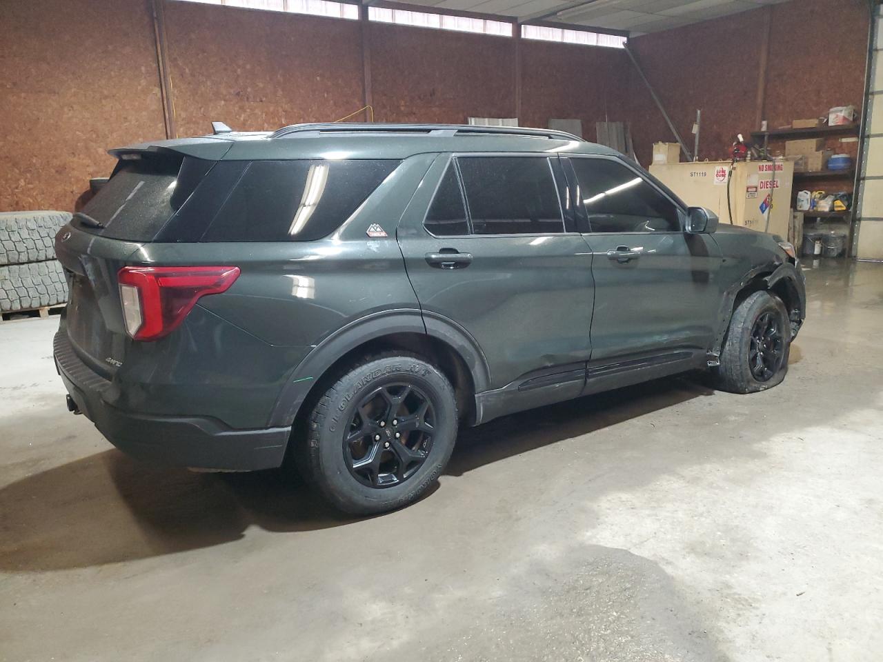 2022 Ford Explorer VIN 1FMSK8JH8NGA81250 Copart auction photo, front end damage thumbnail 3
