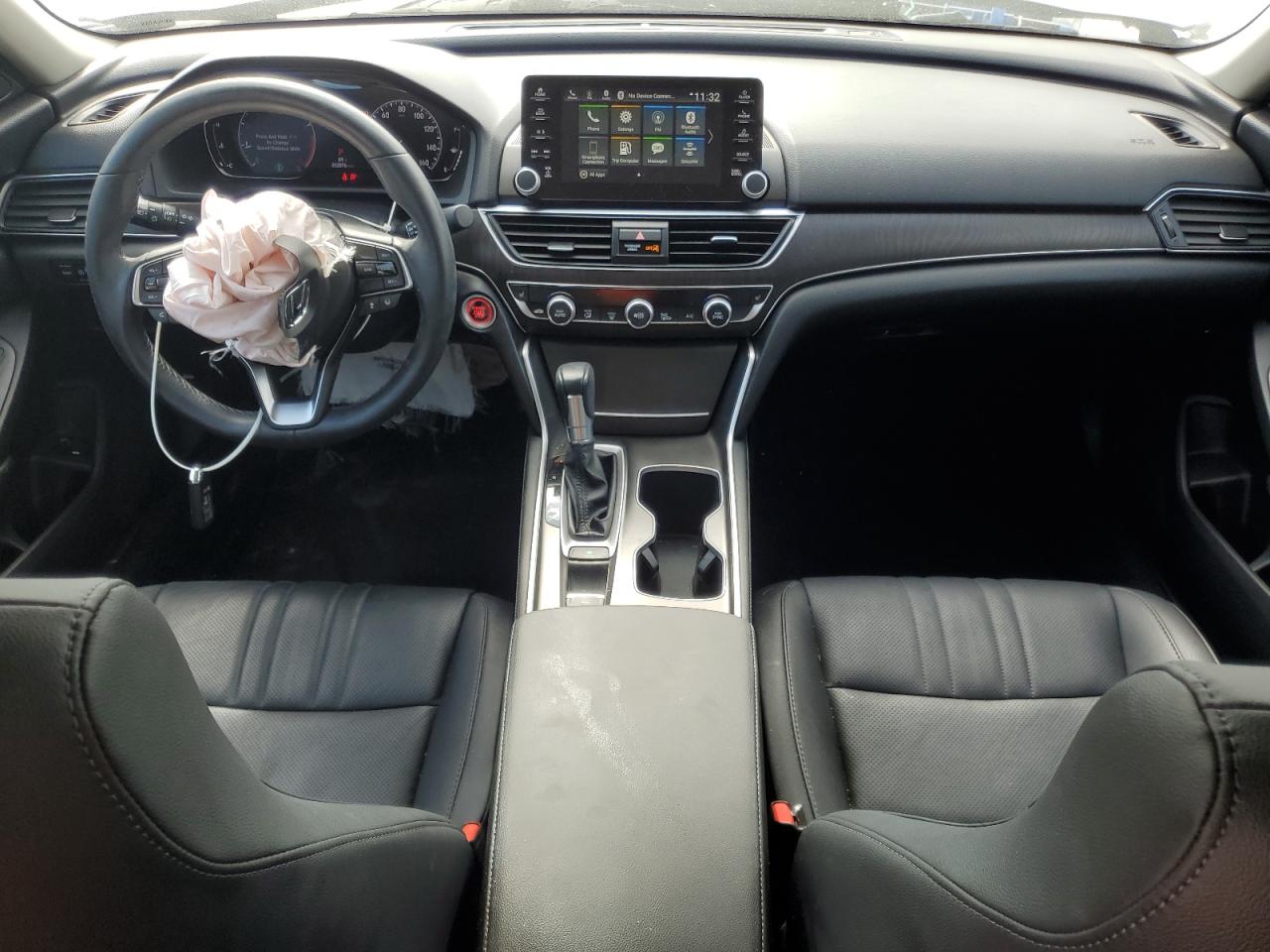 2020 Honda Accord VIN 1HGCV1F51LA043169 Copart auction photo, front end damage thumbnail 8