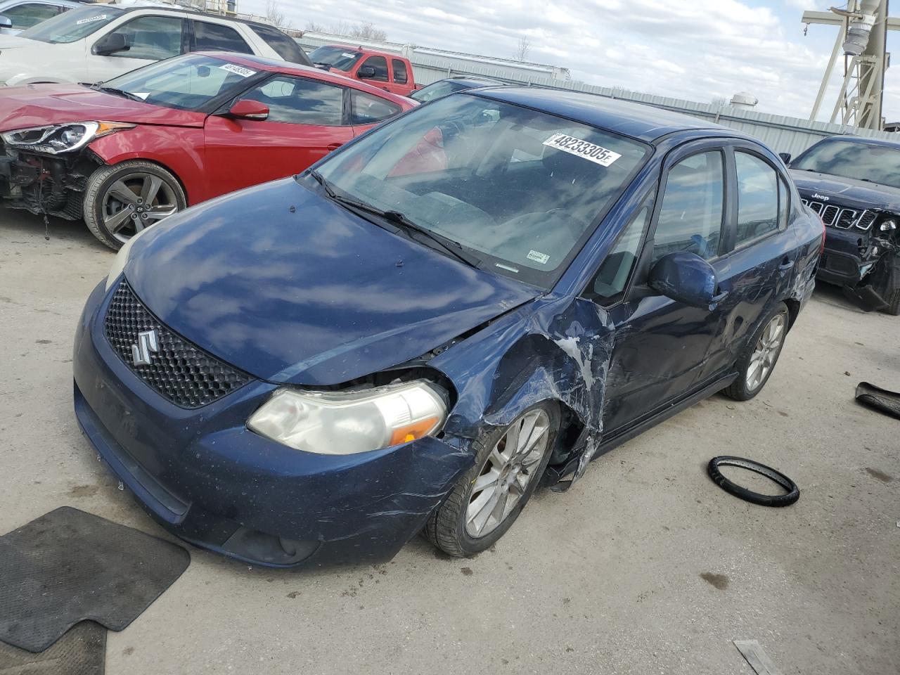 2009 Suzuki SX4 VIN JS2YC414496202360 - Copart auction photo