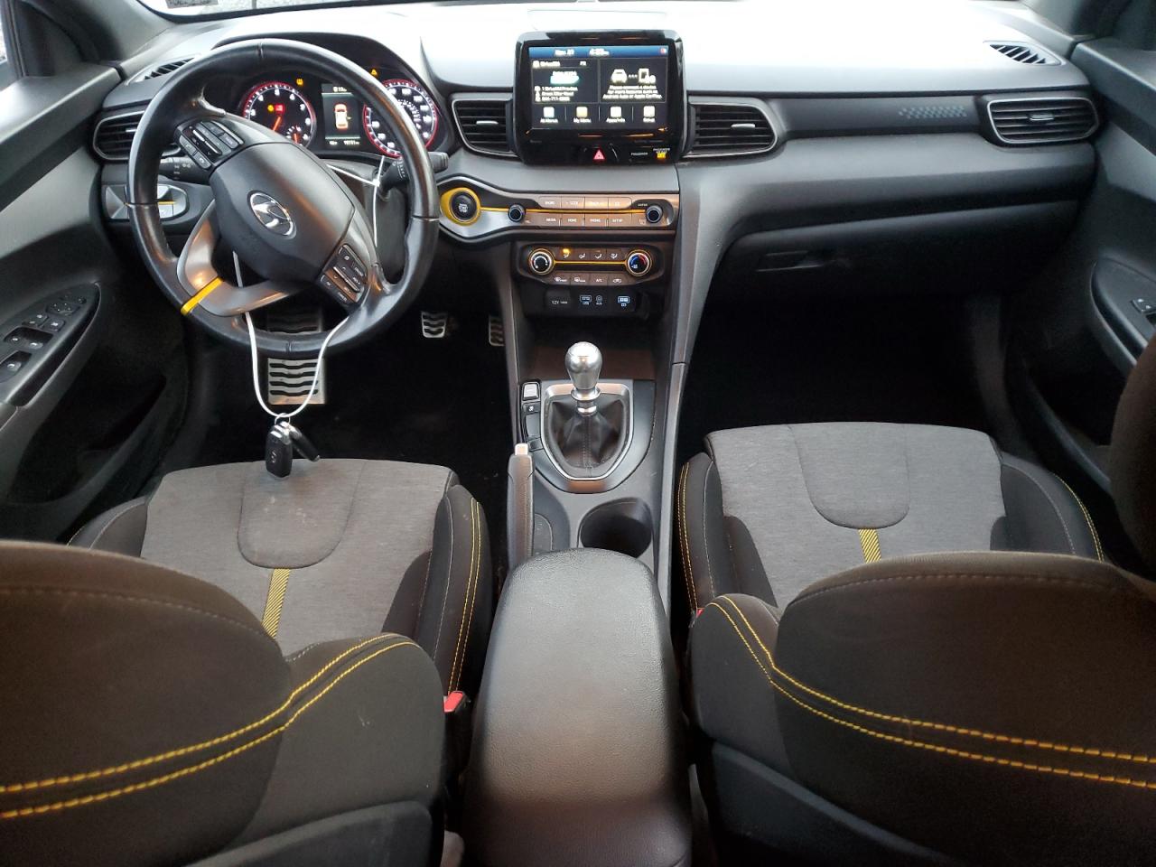2020 Hyundai Veloster VIN KMHTH6AB4LU026943 Copart auction photo, front end / minor dent/scratches damage thumbnail 8