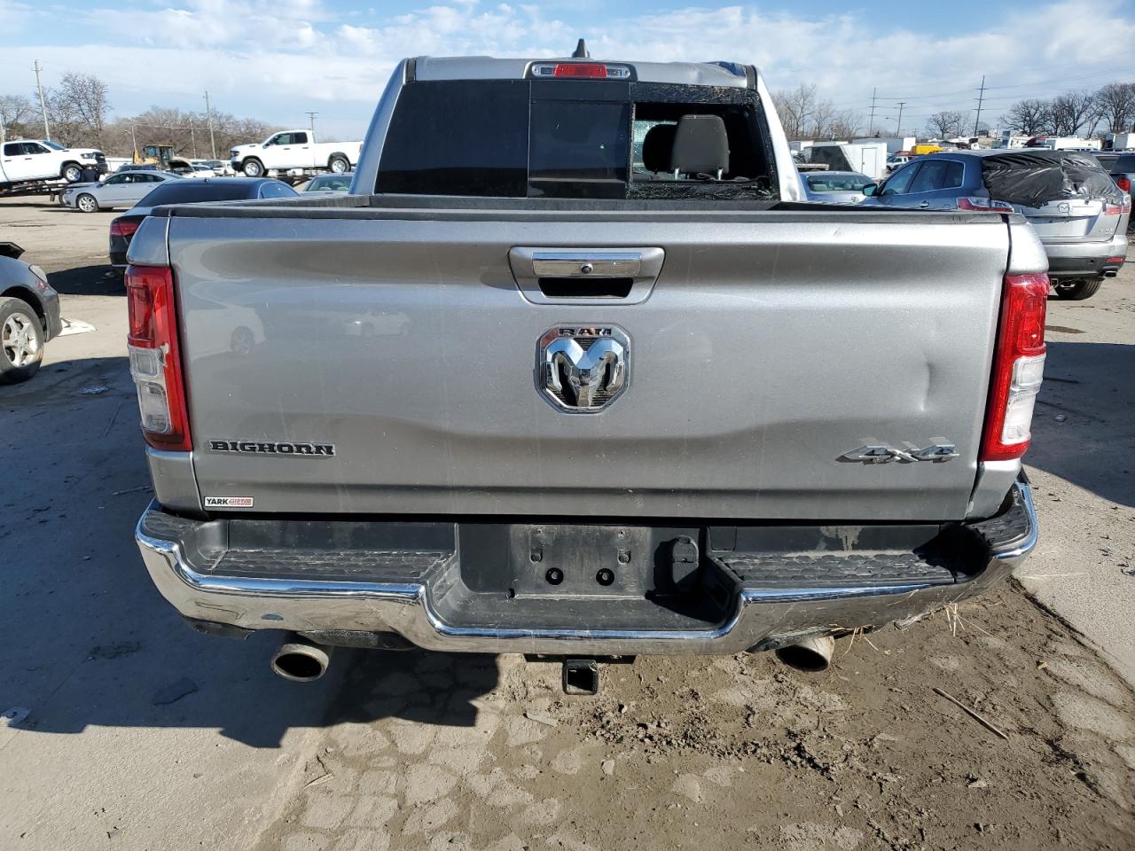 2019 RAM 1500 VIN 1C6SRFFTXKN918760 Copart auction photo, all over damage thumbnail 6