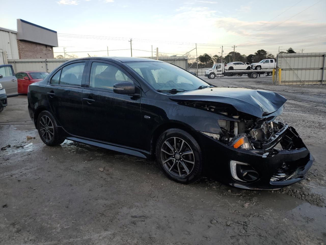 2017 Mitsubishi Lancer VIN JA32U2FU2HU003424 Copart auction photo, front end damage thumbnail 4